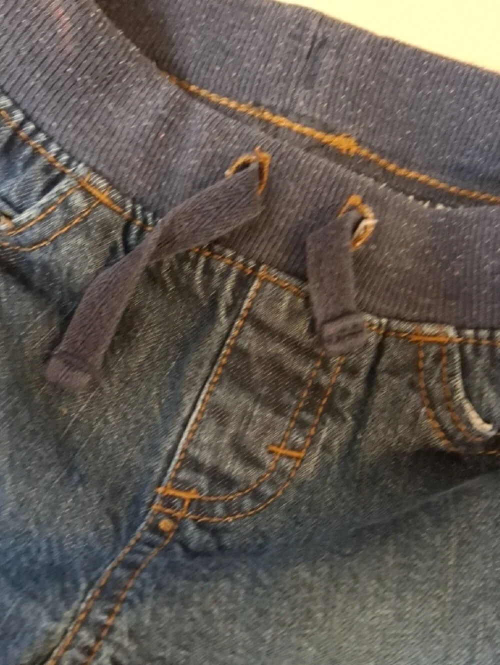 Wrangler Dark Blue Denim Kids Shorts